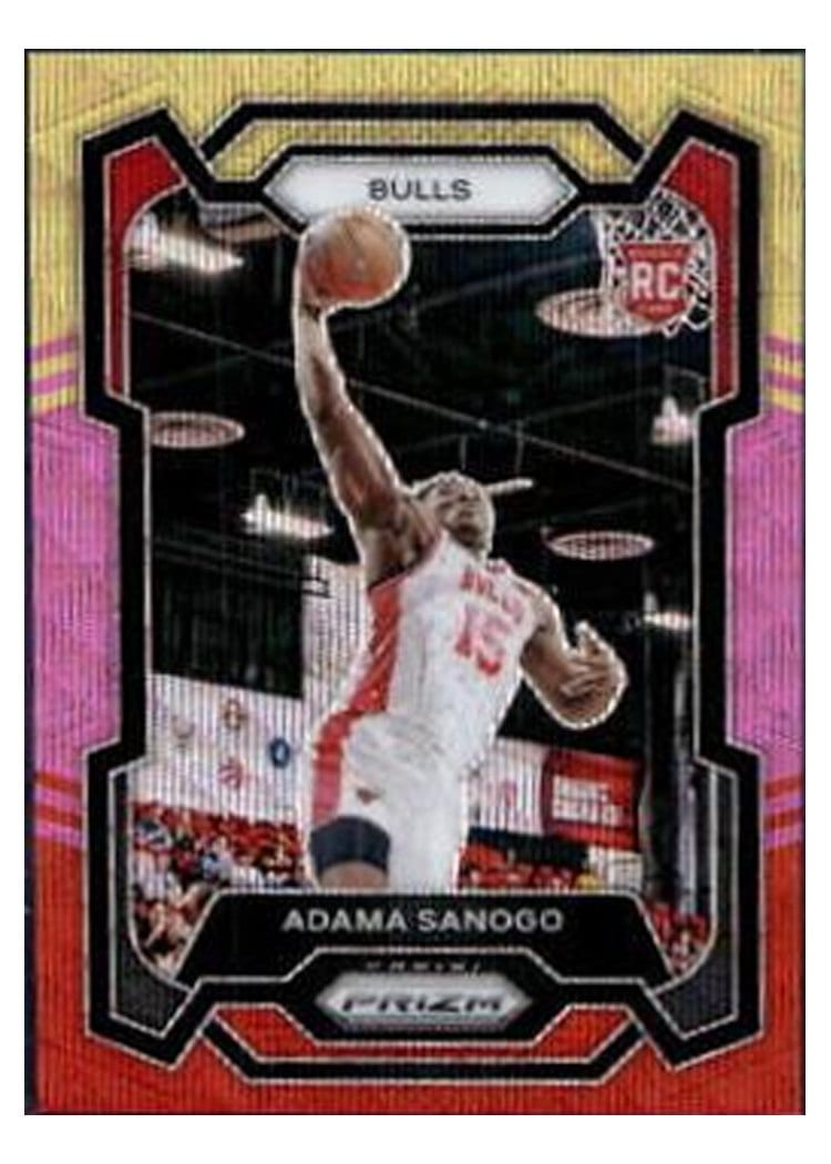 2023-24 Panini Prizm Base Set Adama Sanogo #286 card