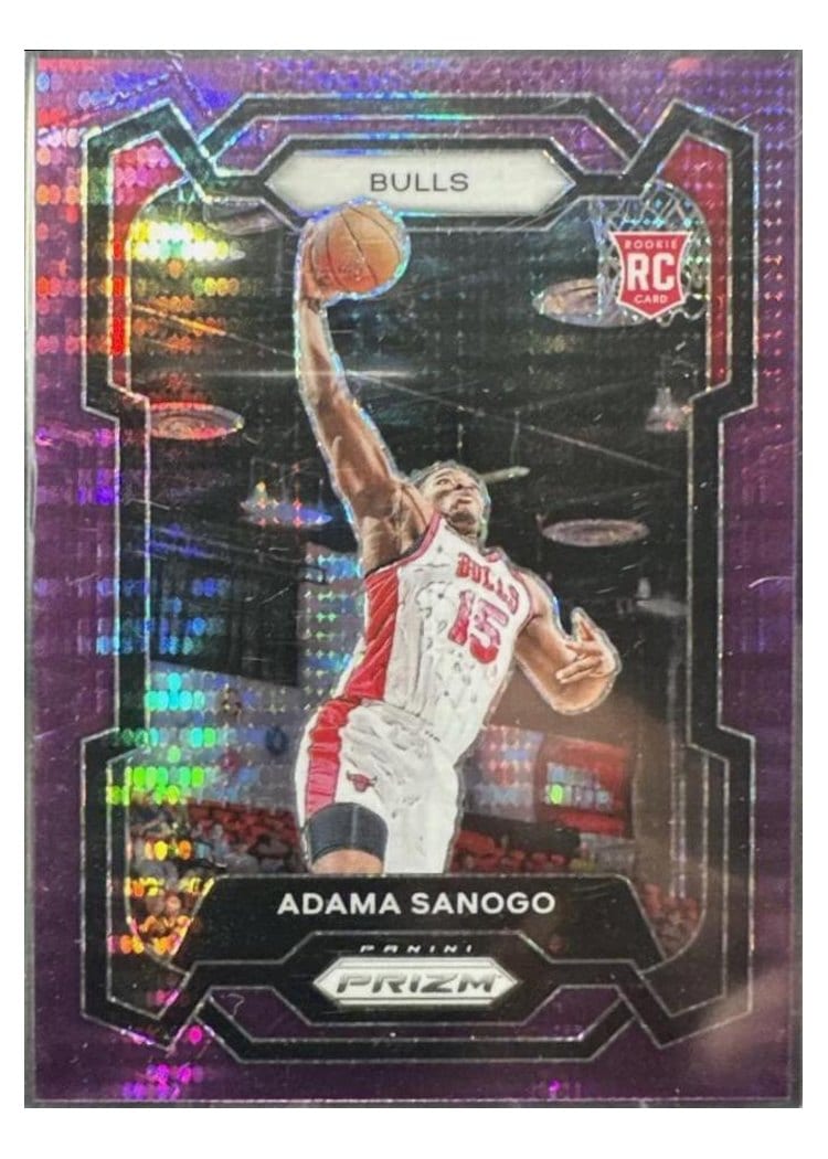 2023-24 Panini Prizm Base Set Adama Sanogo #286 card