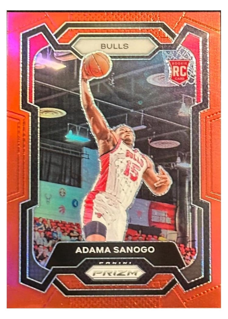 2023-24 Panini Prizm Base Set Adama Sanogo #286 card