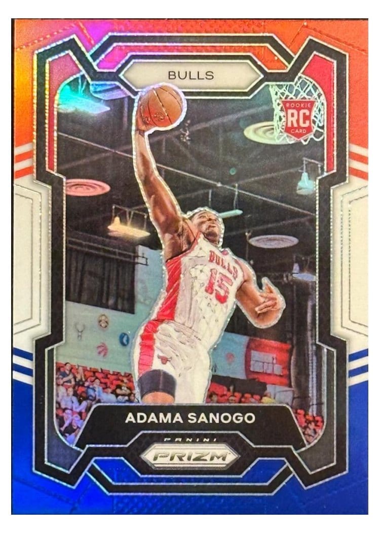 2023-24 Panini Prizm Base Set Adama Sanogo #286 card