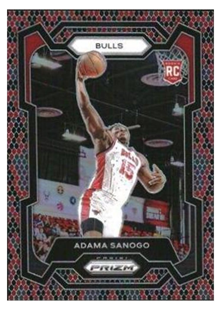 2023-24 Panini Prizm Base Set Adama Sanogo #286 card