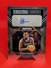2023 Panini Prizm Draft Picks Sensational Signatures Adama Sanogo #SS-ADS card