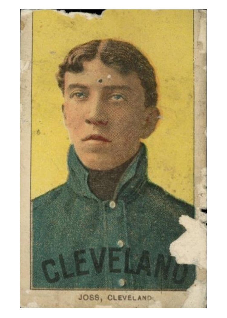 1909 T206 Sovereign 350 Addie Joss Portrait card