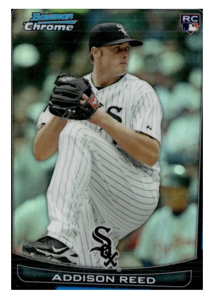 2012 Bowman Chrome Draft Addison Reed #18 card