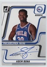 2024-25 Donruss Next Day Autographs Adem Bona #NDA-ABP card