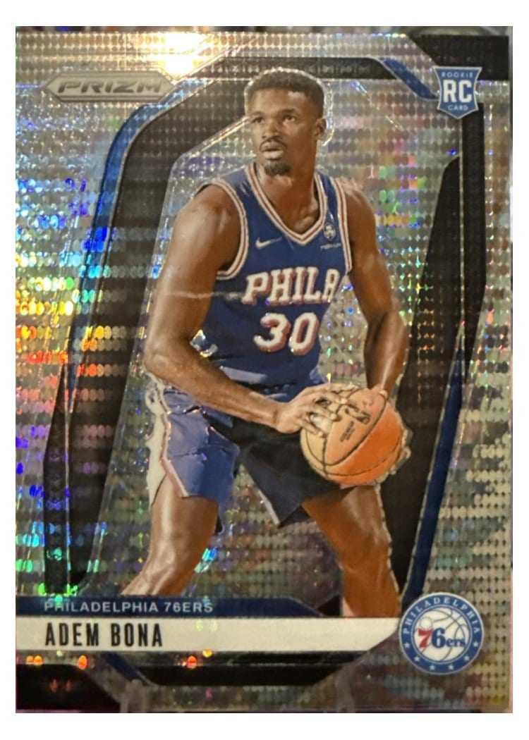 2024-25 Panini Prizm Base Set Adem Bona #267 card