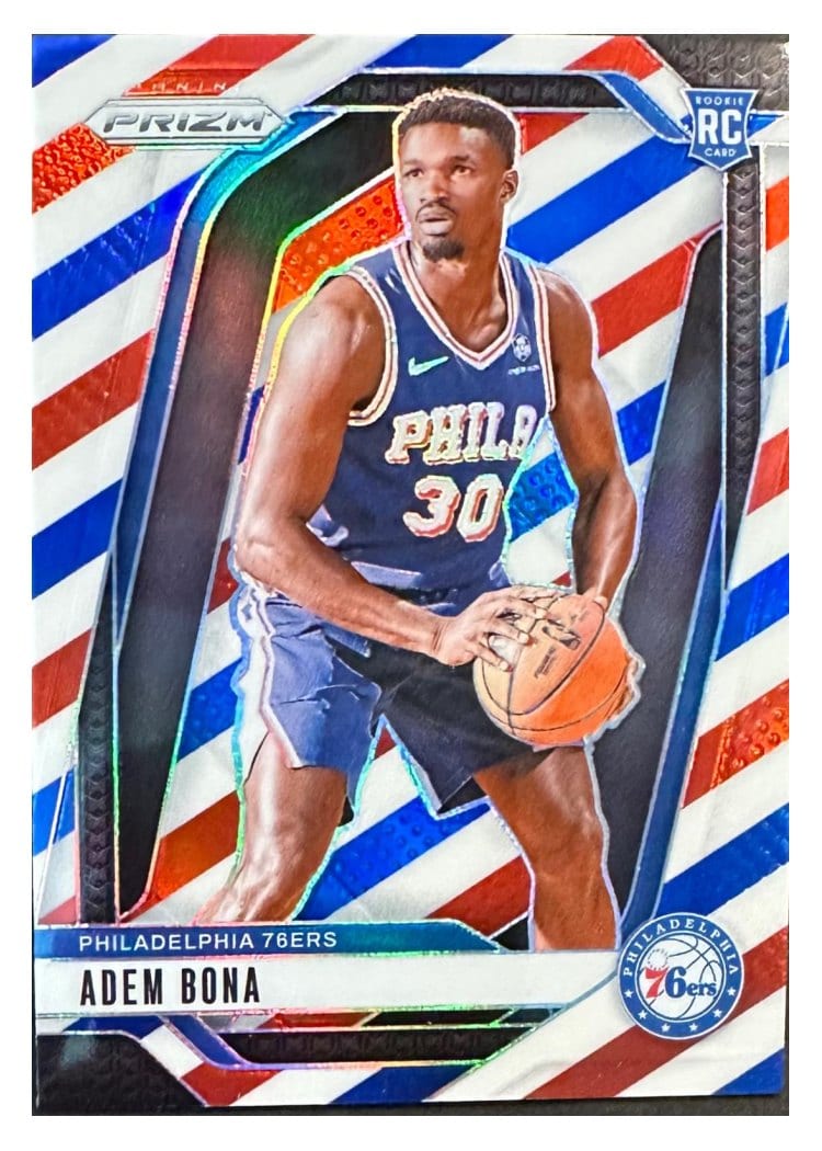 2024-25 Panini Prizm Base Set Adem Bona #267 card