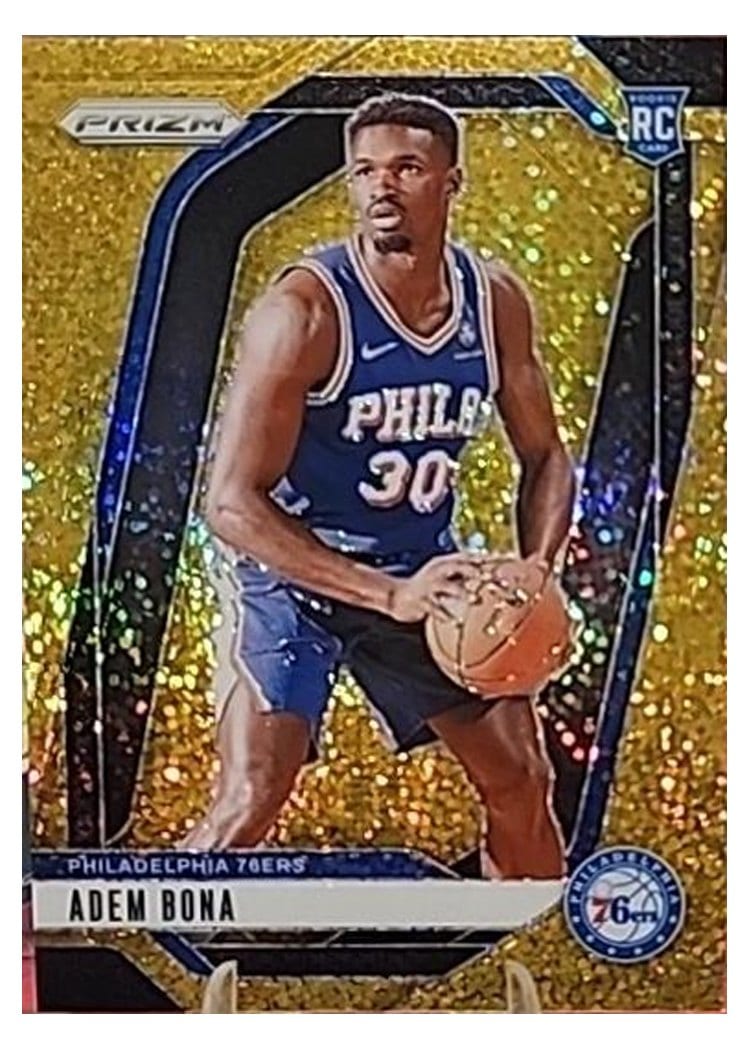 2024-25 Panini Prizm Base Set Adem Bona #267 card
