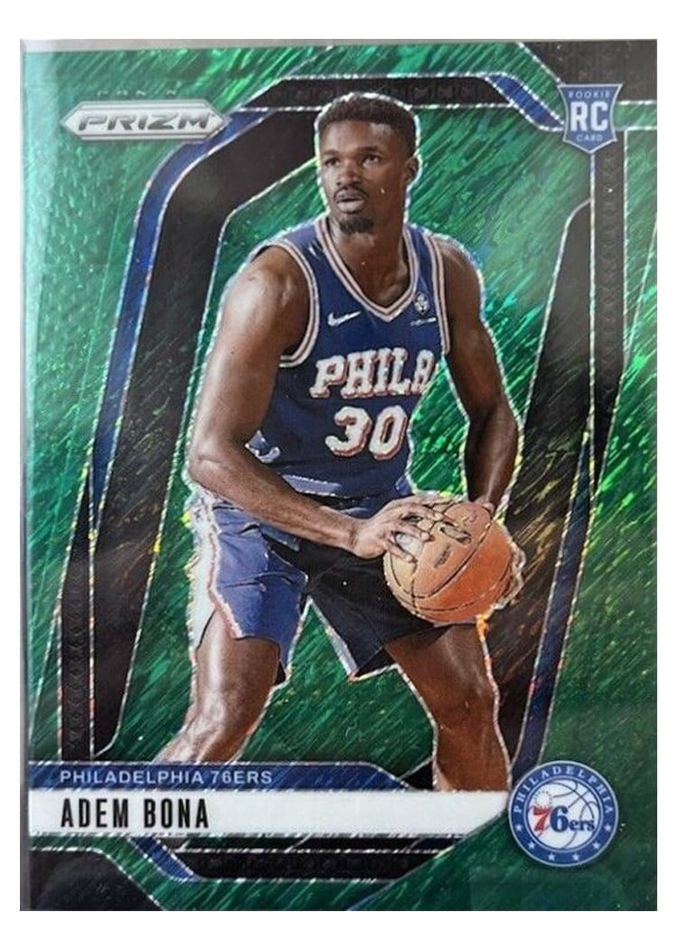 2024-25 Panini Prizm Base Set Adem Bona #267 card