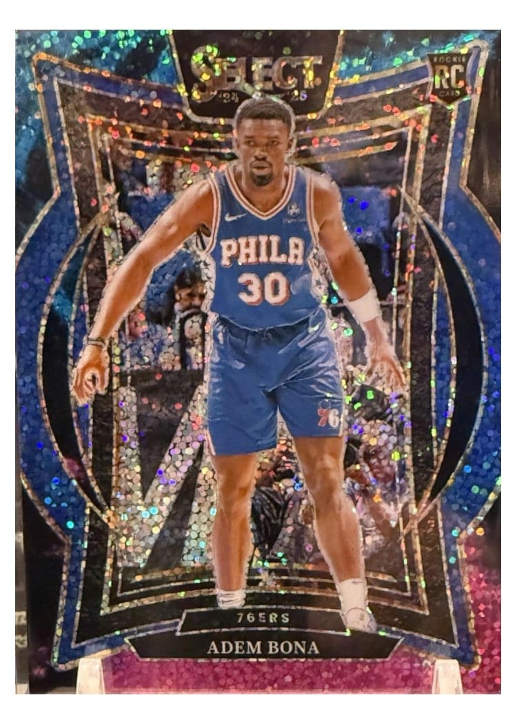 2024-25 Panini Select Base Set Adem Bona Cosmic Prizm #97 card