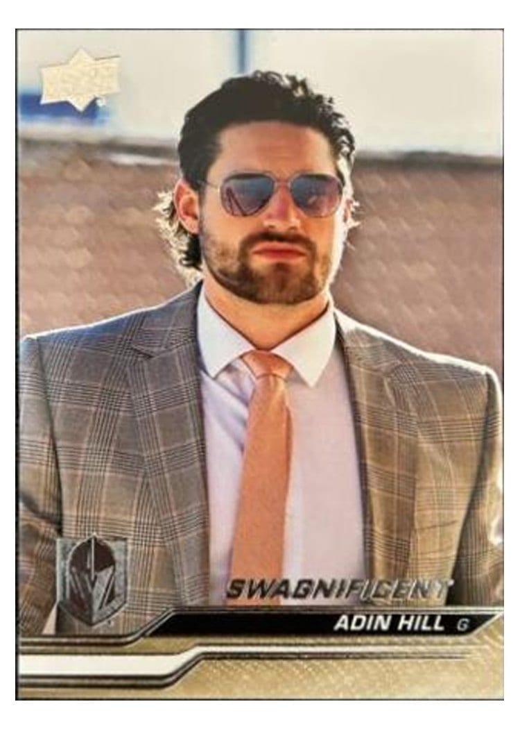 2023-24 Upper Deck Base Set Adin Hill #644 card