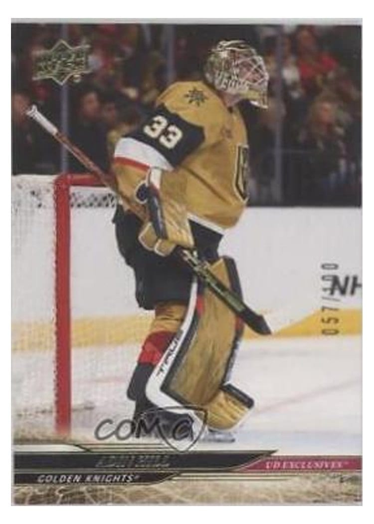 2024-25 Upper Deck Base Set Adin Hill #182 card