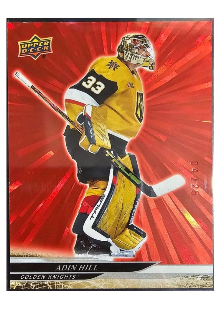 2024-25 Upper Deck Base Set Adin Hill #182 card