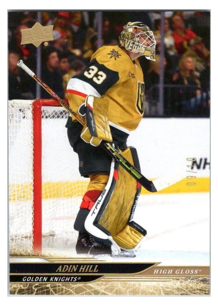 2024-25 Upper Deck Base Set Adin Hill #182 card