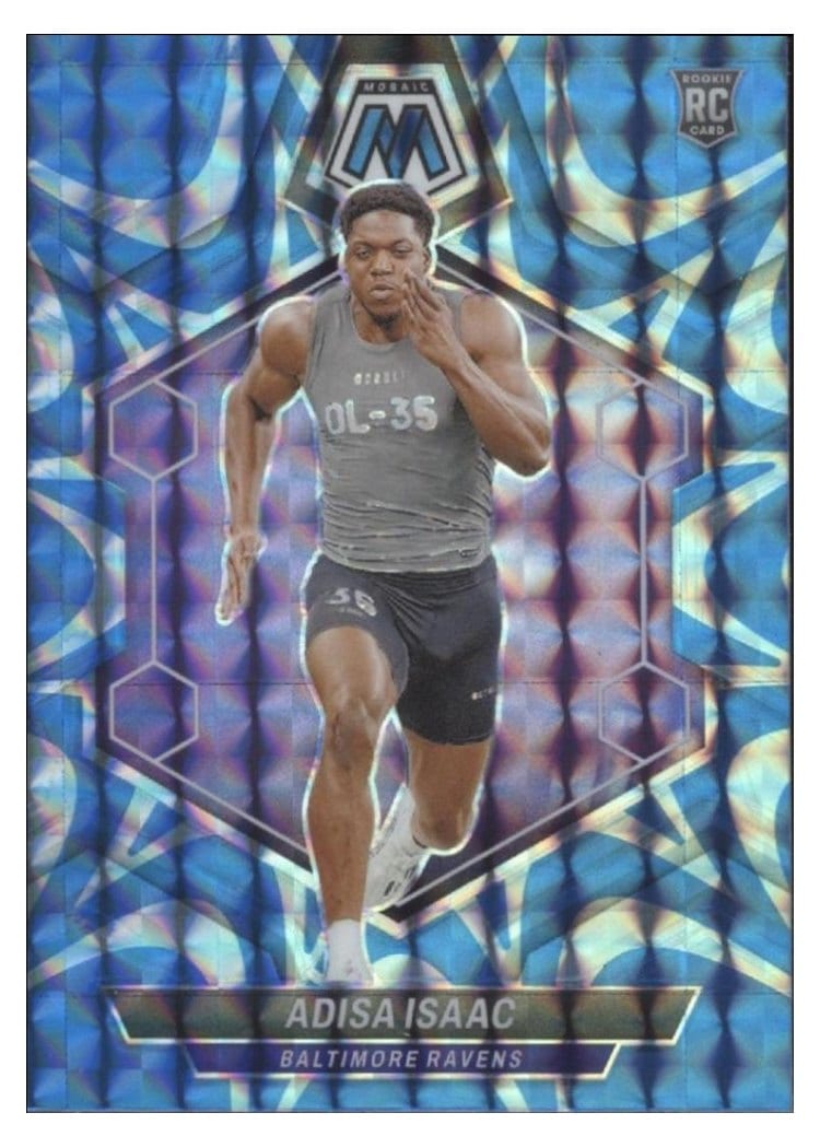 2024 Panini Mosaic Base Set Adisa Isaac #374 card
