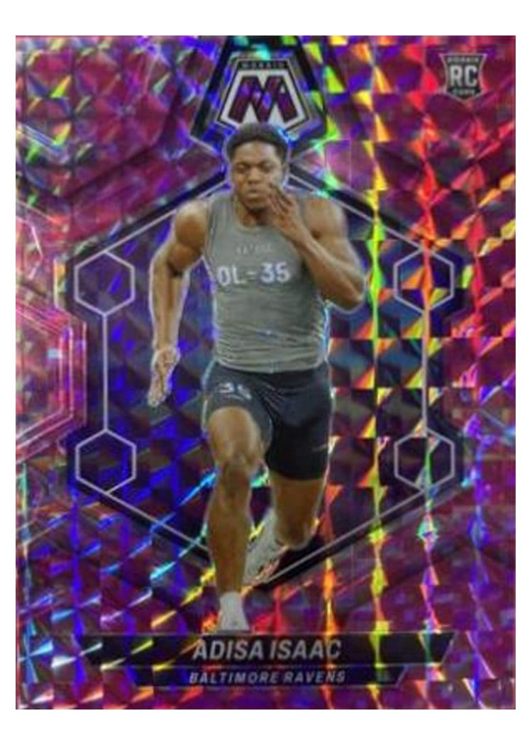 2024 Panini Mosaic Base Set Adisa Isaac #374 card