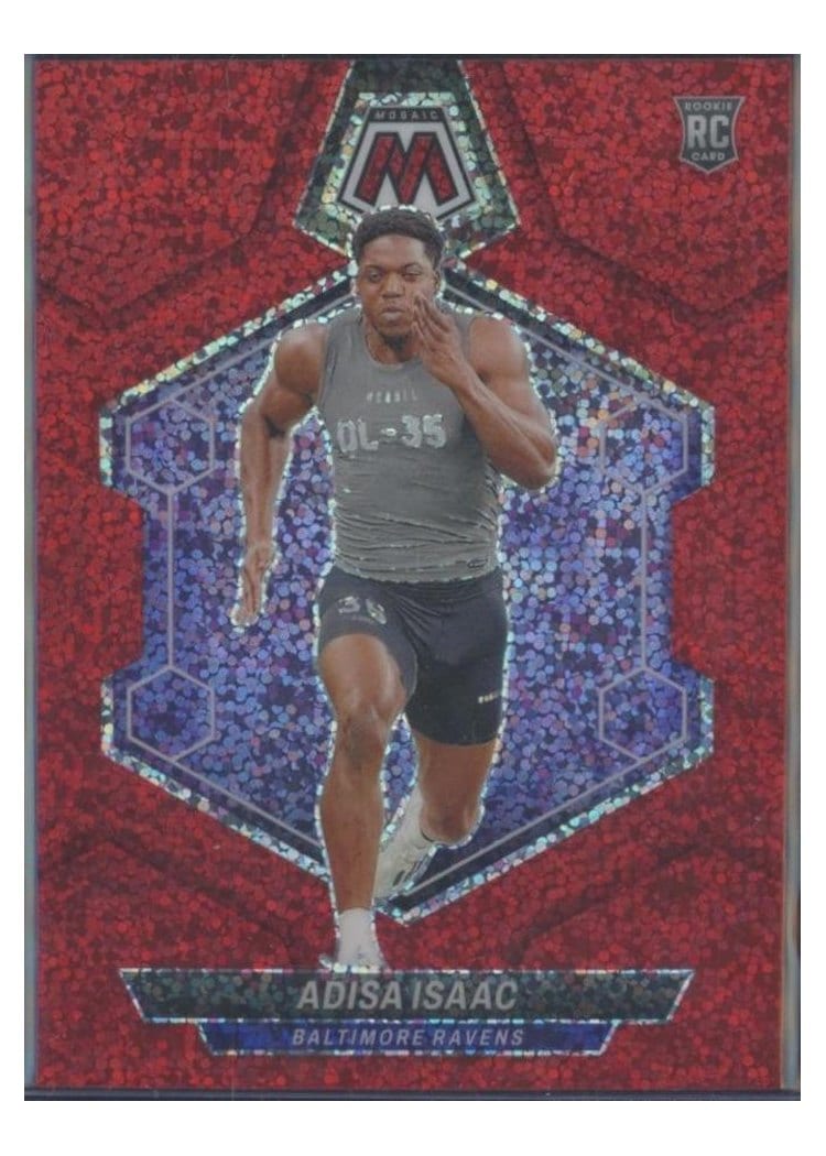 2024 Panini Mosaic Base Set Adisa Isaac #374 card