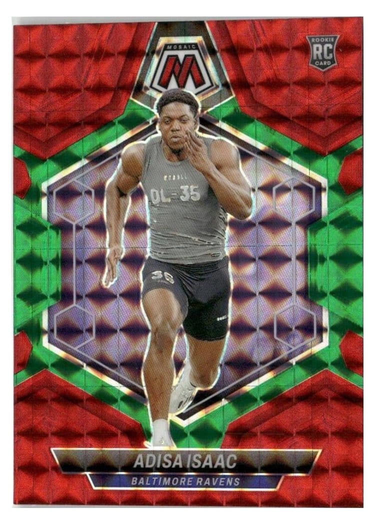 2024 Panini Mosaic Base Set Adisa Isaac #374 card