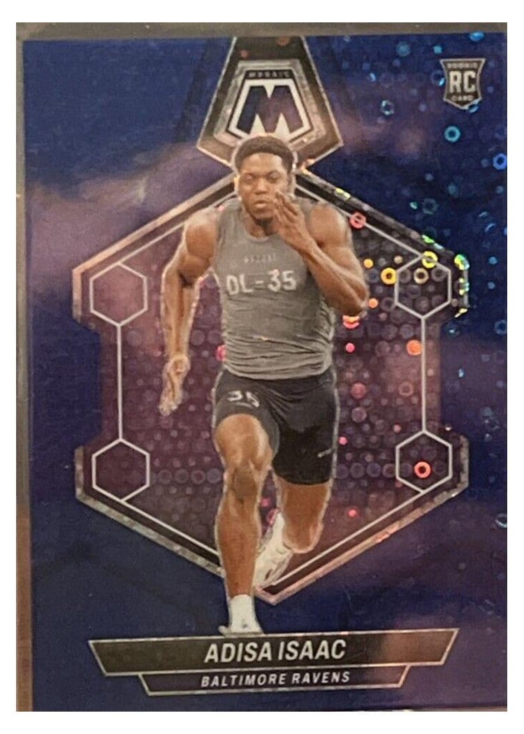 2024 Panini Mosaic Base Set Adisa Isaac #374 card