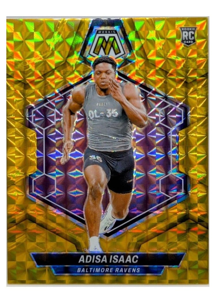 2024 Panini Mosaic Base Set Adisa Isaac #374 card