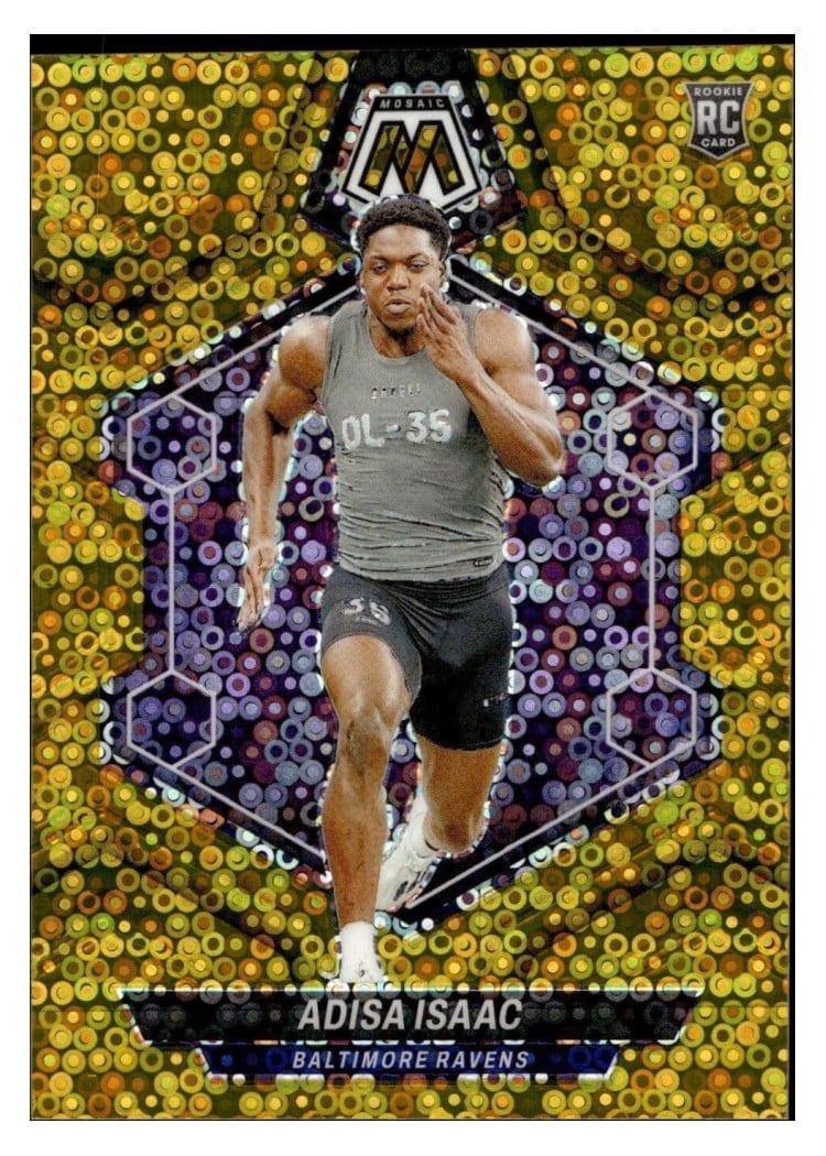 2024 Panini Mosaic Base Set Adisa Isaac #374 card