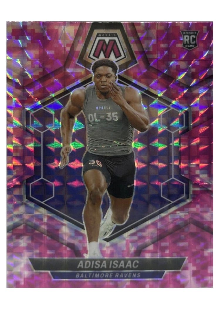 2024 Panini Mosaic Base Set Adisa Isaac #374 card