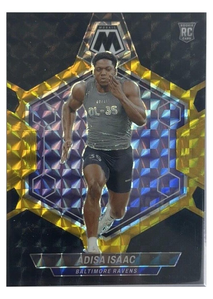 2024 Panini Mosaic Base Set Adisa Isaac #374 card