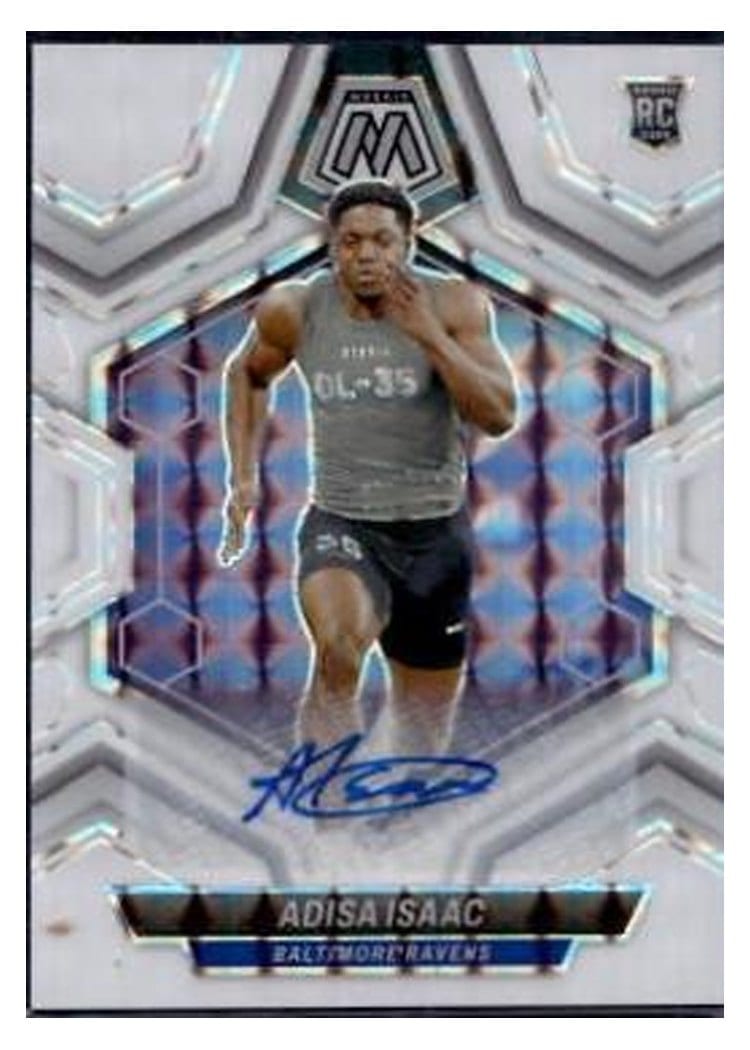 2024 Panini Mosaic Base Set Adisa Isaac #374 card