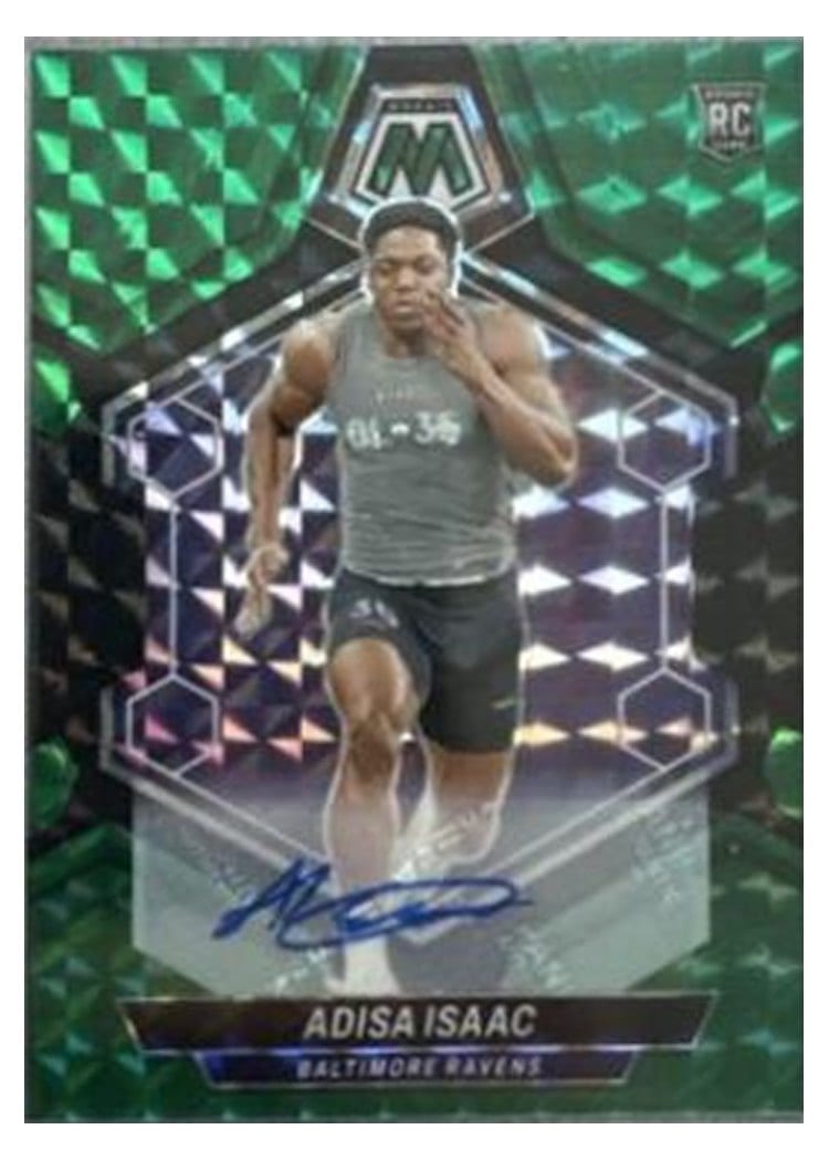 2024 Panini Mosaic Base Set Adisa Isaac #374 card