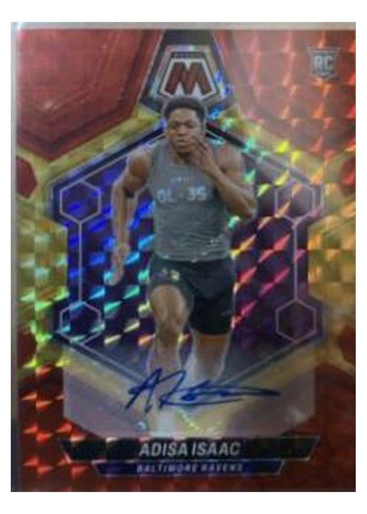 2024 Panini Mosaic Base Set Adisa Isaac #374 card
