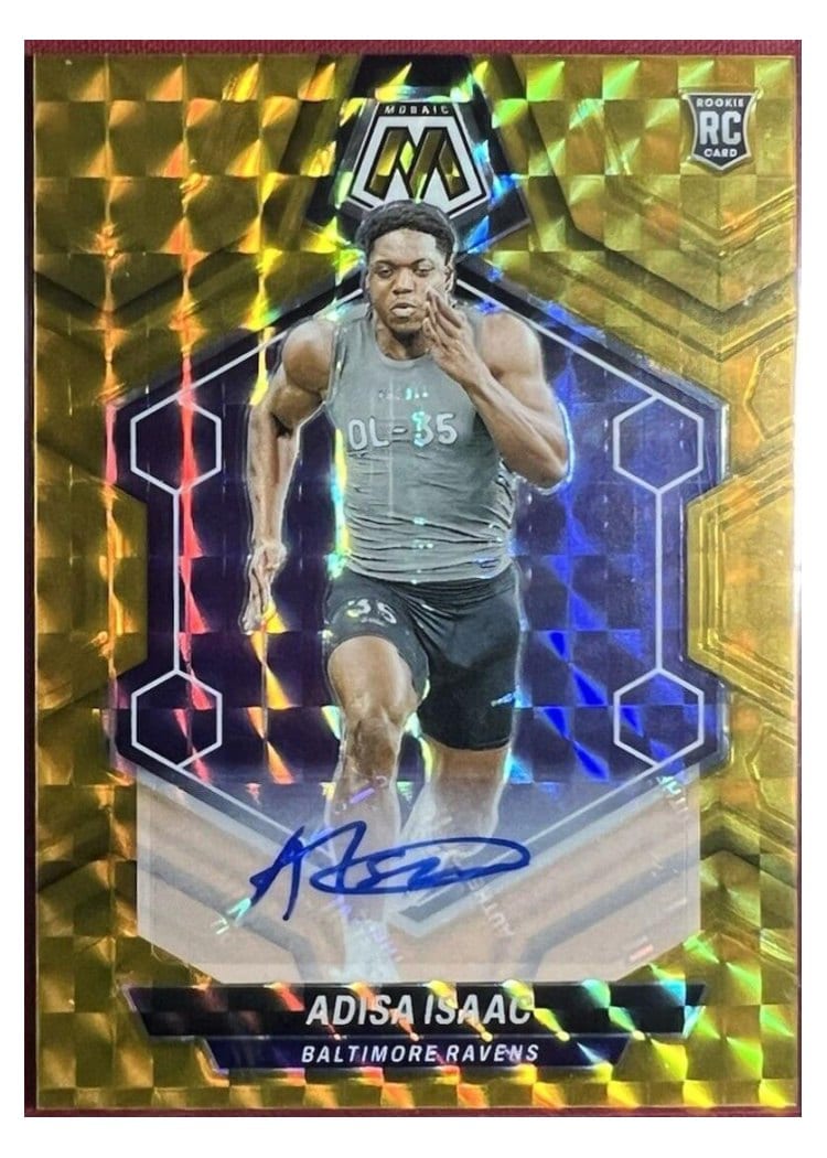 2024 Panini Mosaic Base Set Adisa Isaac #374 card