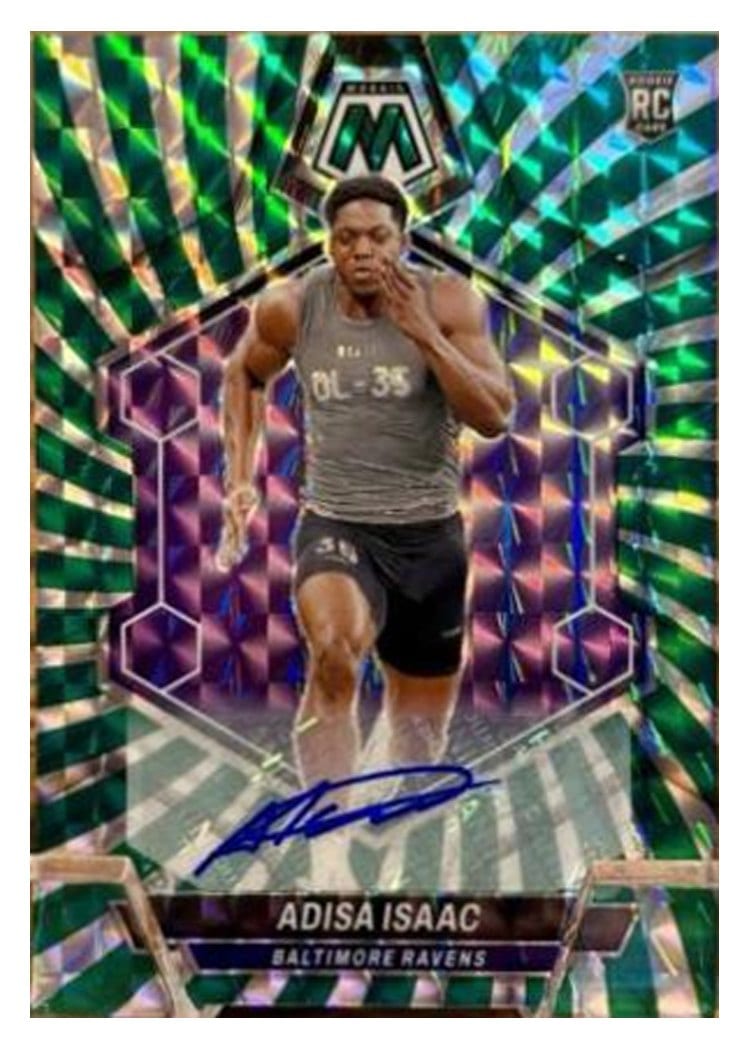 2024 Panini Mosaic Base Set Adisa Isaac #374 card