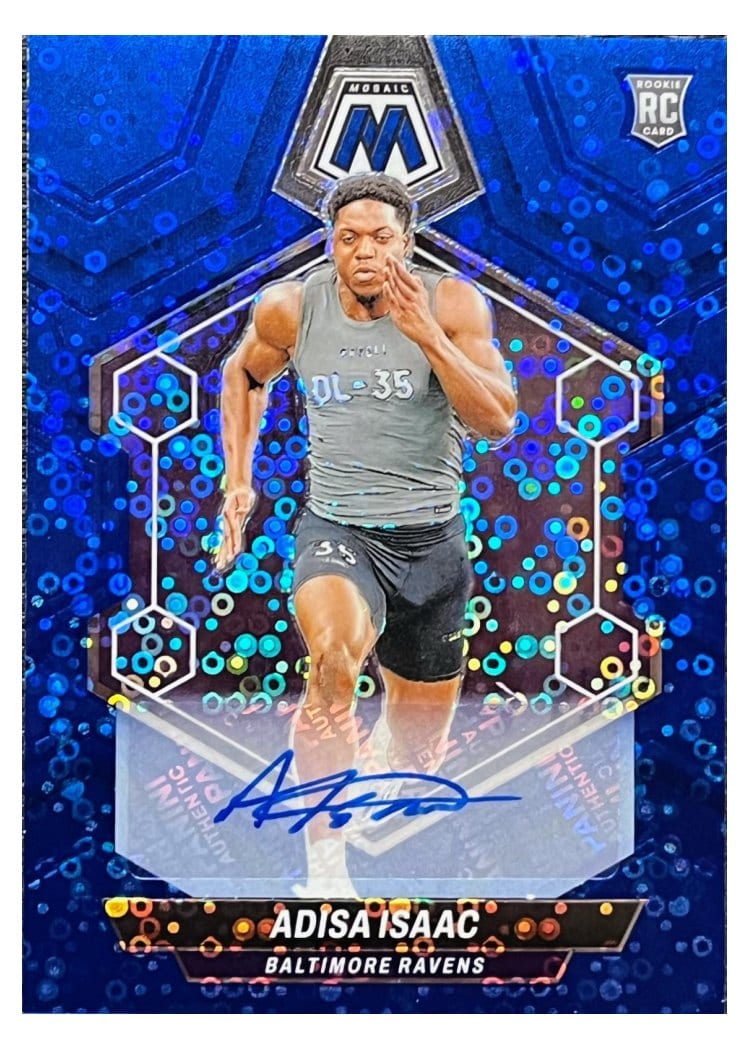 2024 Panini Mosaic Base Set Adisa Isaac #374 card