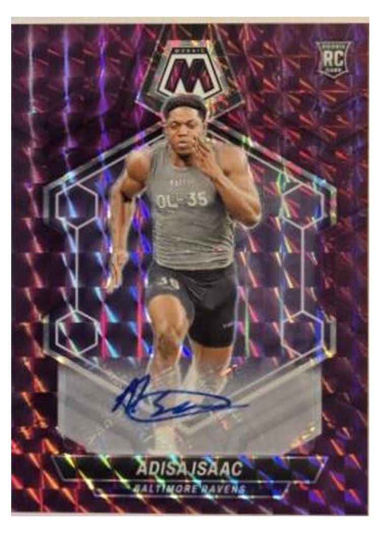 2024 Panini Mosaic Base Set Adisa Isaac #374 card