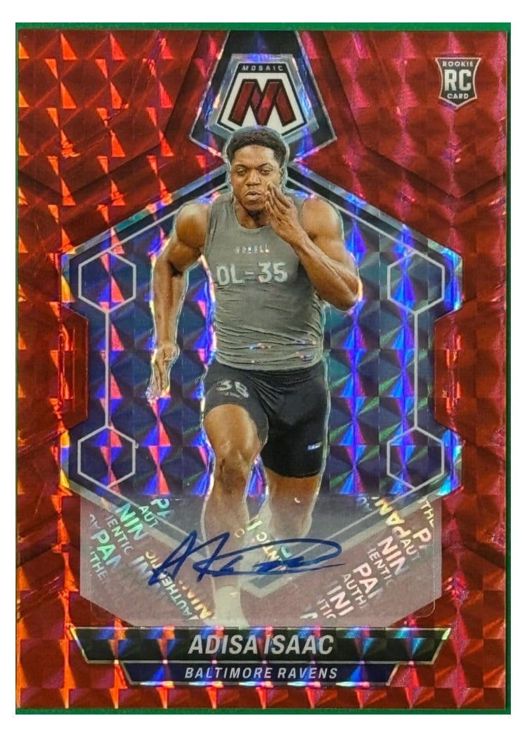 2024 Panini Mosaic Base Set Adisa Isaac #374 card