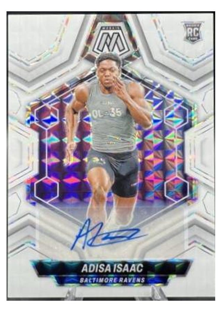 2024 Panini Mosaic Base Set Adisa Isaac #374 card