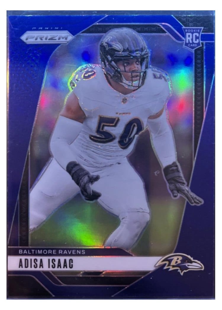 2024 Panini Prizm Base Set Adisa Isaac #302 card
