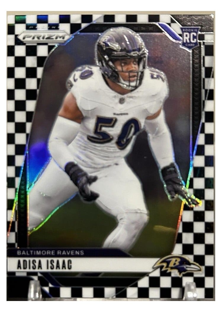 2024 Panini Prizm Base Set Adisa Isaac #302 card