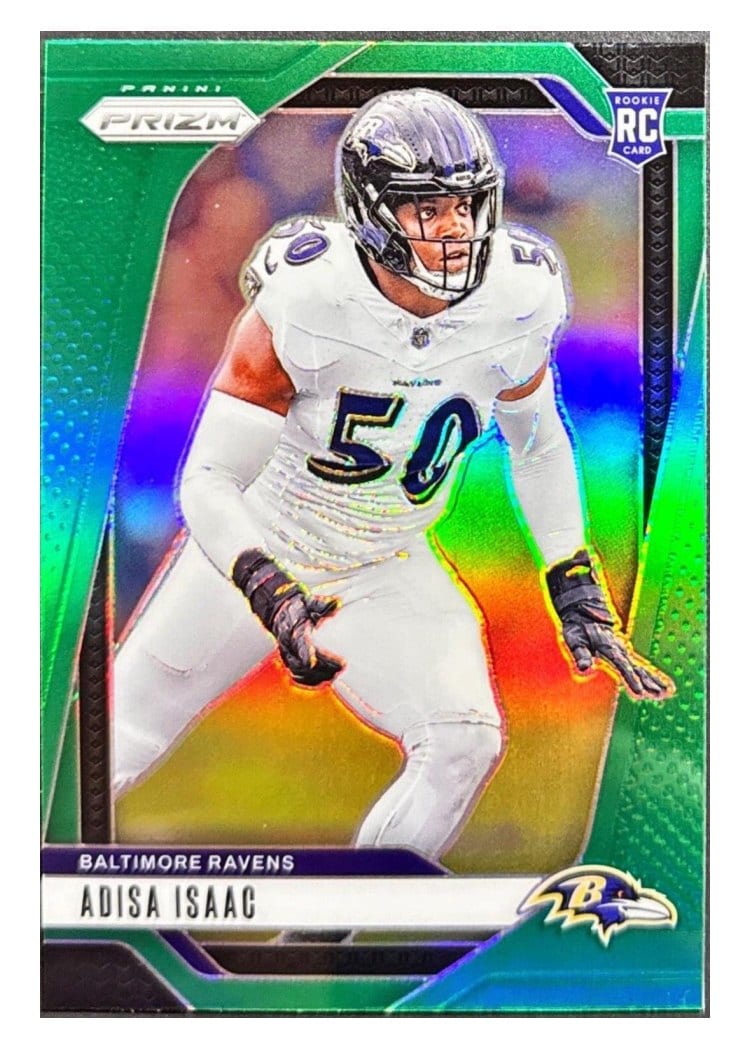 2024 Panini Prizm Base Set Adisa Isaac #302 card