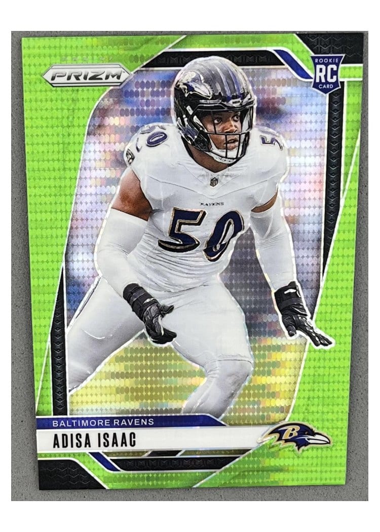 2024 Panini Prizm Base Set Adisa Isaac #302 card