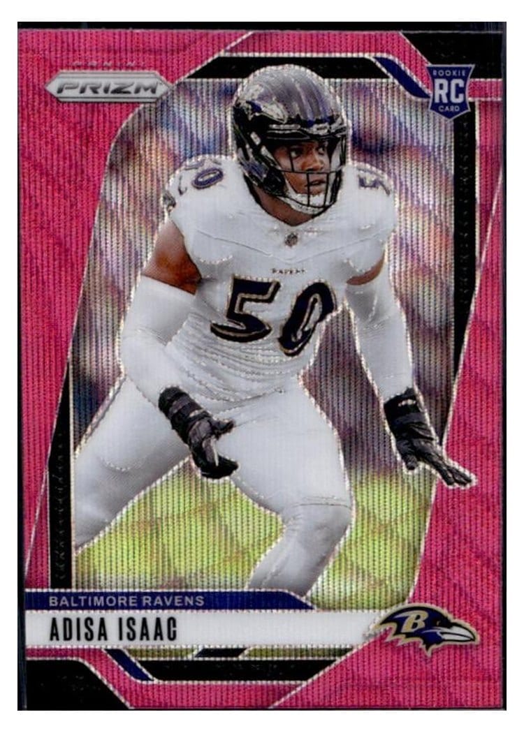 2024 Panini Prizm Base Set Adisa Isaac #302 card