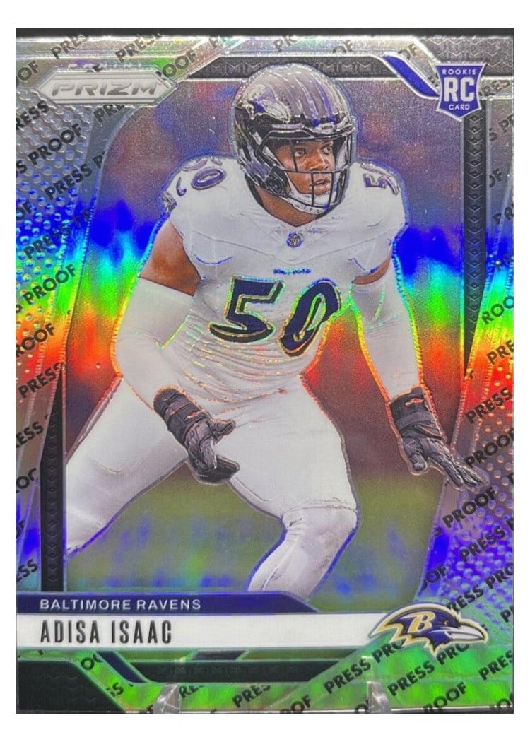 2024 Panini Prizm Base Set Adisa Isaac #302 card