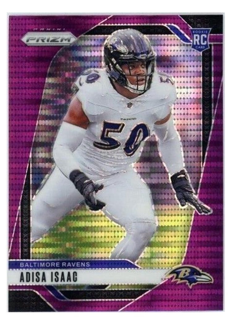 2024 Panini Prizm Base Set Adisa Isaac #302 card
