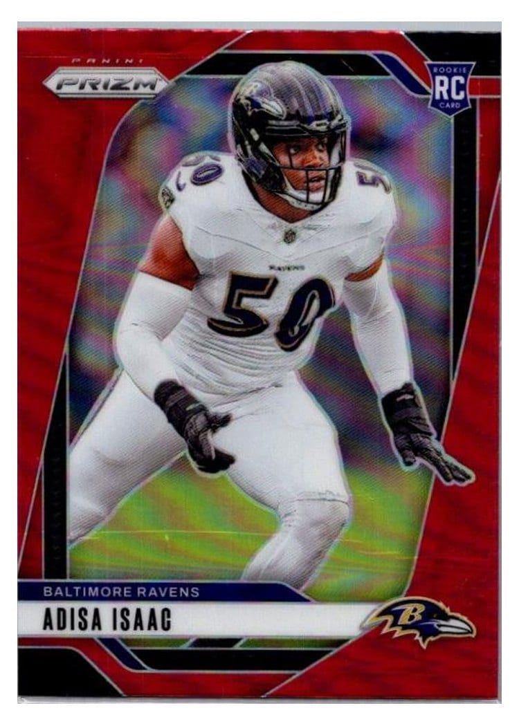 2024 Panini Prizm Base Set Adisa Isaac #302 card