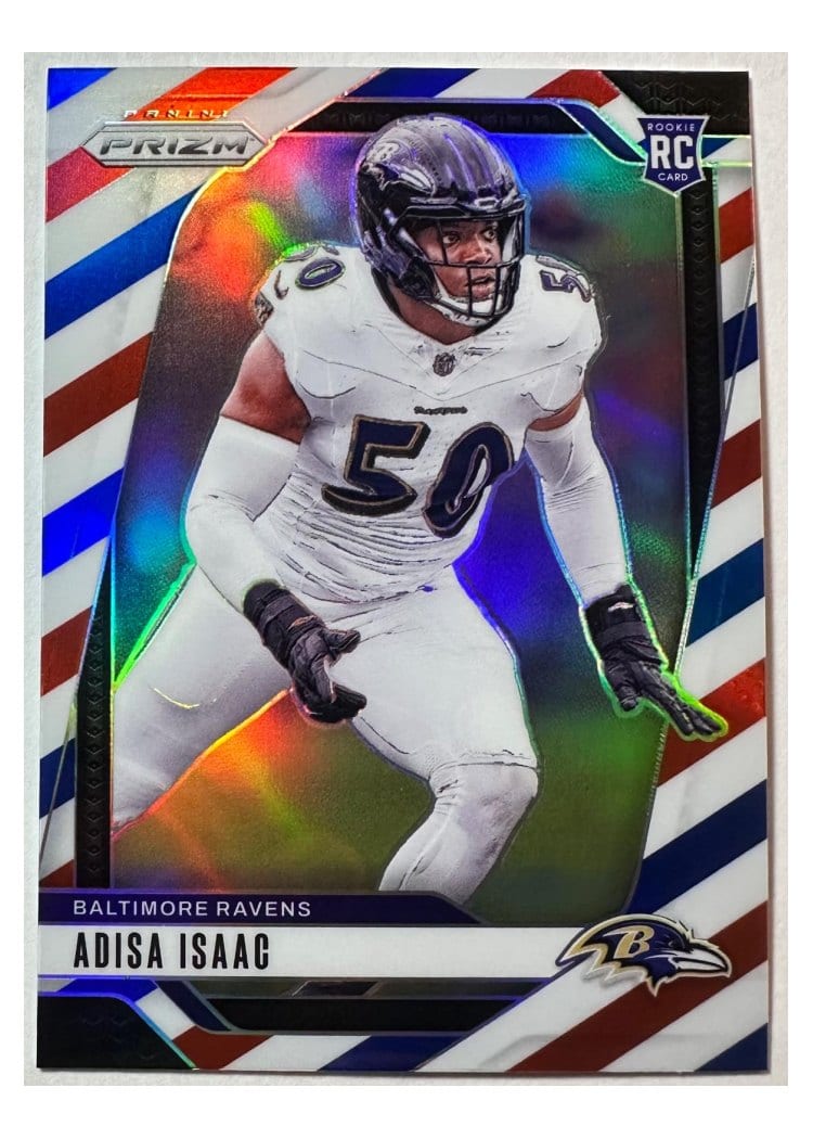 2024 Panini Prizm Base Set Adisa Isaac #302 card