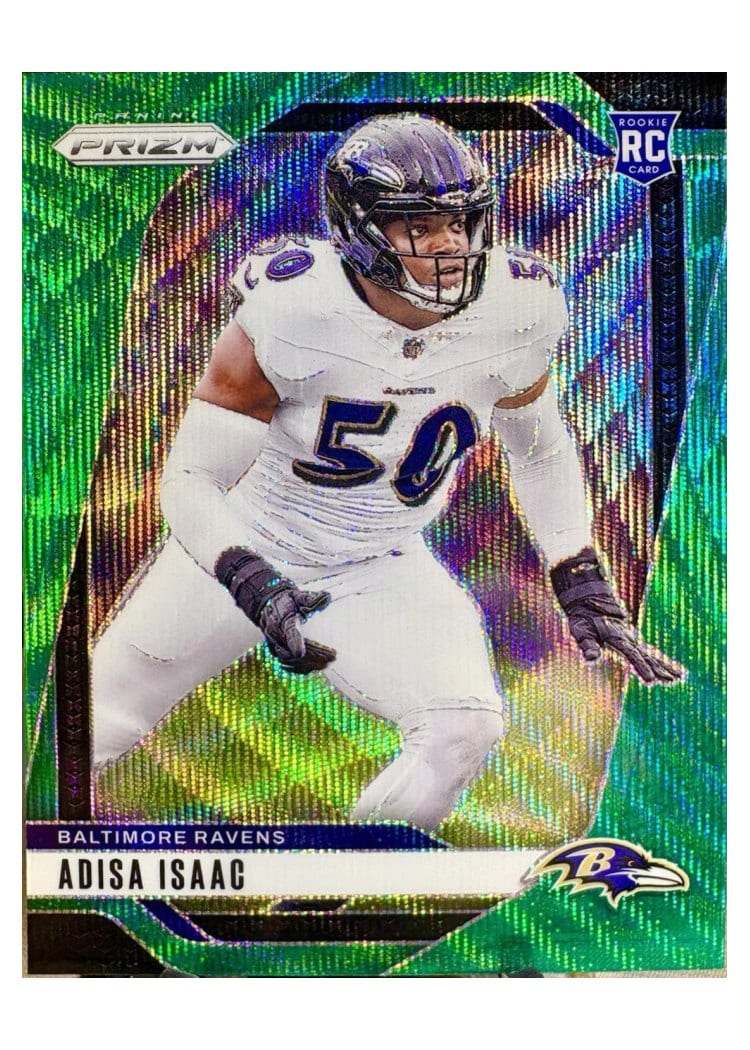 2024 Panini Prizm Base Set Adisa Isaac #302 card