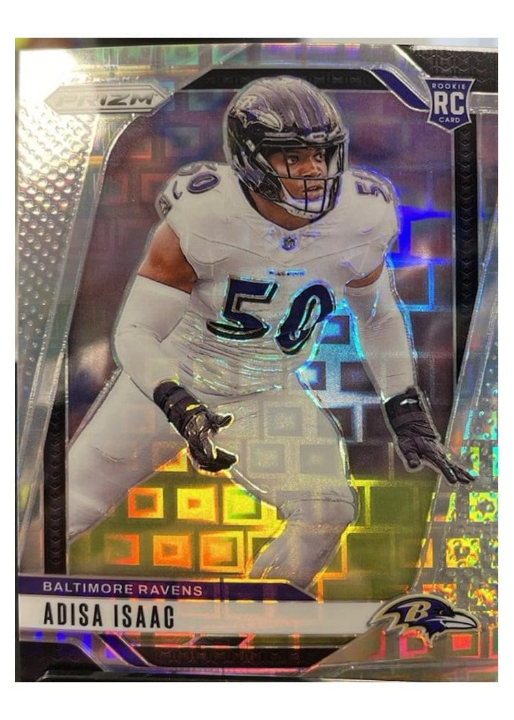 2024 Panini Prizm Base Set Adisa Isaac #302 card