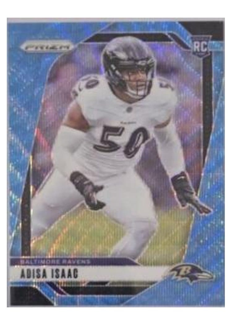 2024 Panini Prizm Base Set Adisa Isaac #302 card