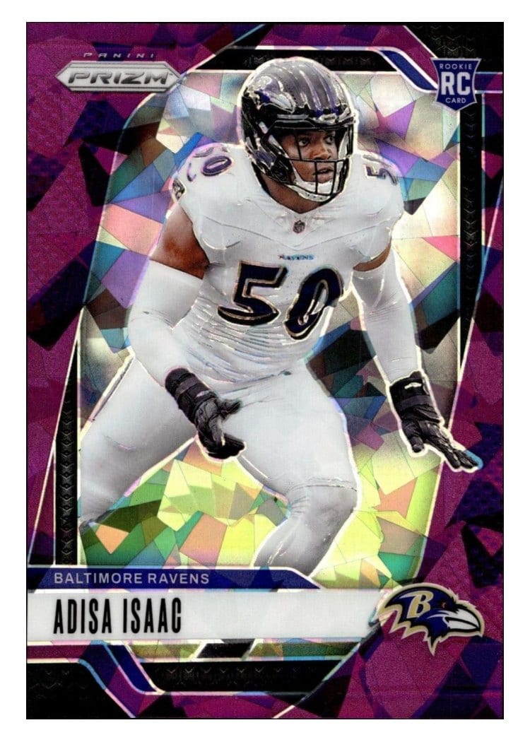 2024 Panini Prizm Base Set Adisa Isaac #302 card