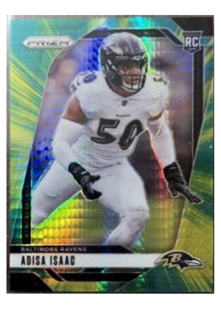 2024 Panini Prizm Base Set Adisa Isaac #302 card
